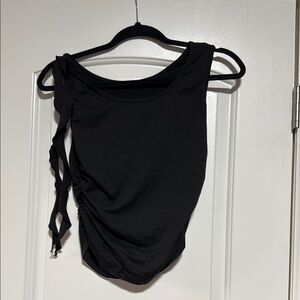 Elegant Black Sleeveless Top